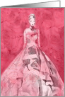 An Engagement Congratulations to the Rose Dress Bride to Be card