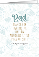 Dad, Thanks From...