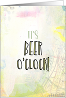 It's Beer O'Clock...