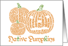 Native Pumpkins Multi Languages card