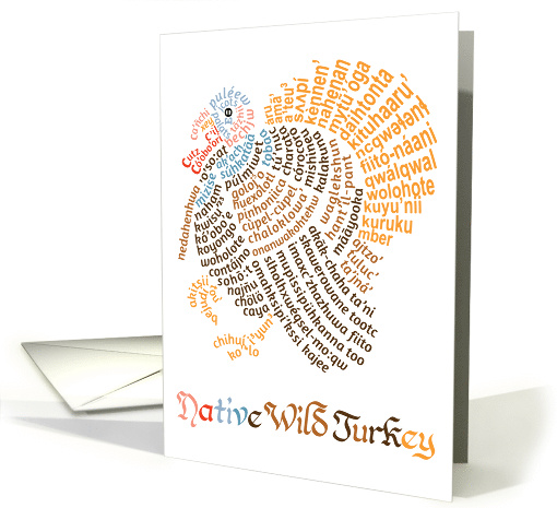 Native Wild Turkey Multi Languages card (1538920)