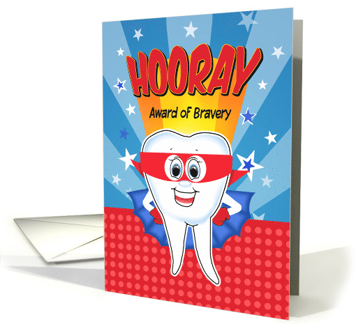 Award of Bravery Dental Recognition Awards card (1552992)