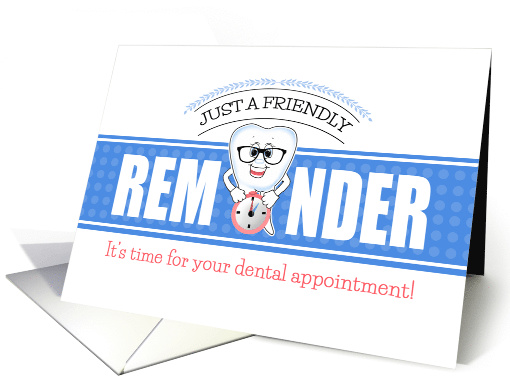 Dental Appointment Reminder card (1553026)