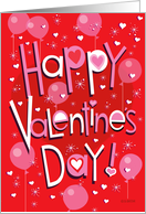 Happy Valentine’s Day Celebration card