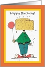 Birthday Sorry All I Could Get You Is This Cheesy Cartoon card