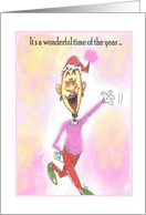 Christmas Wonderful Time Of The Year To Be Gay Cartoon card