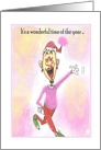 Christmas Wonderful Time Of The Year To Be Gay Cartoon card