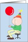 Birthday Butt Head Cartoon card
