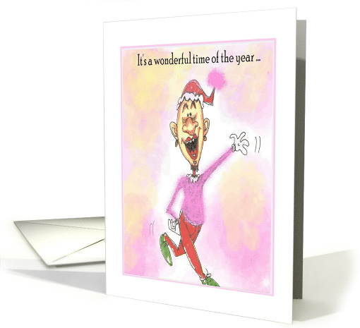 Christmas Wonderful Time Of The Year To Be Gay Cartoon card (1542814)