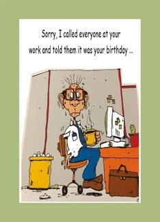 Birthday Sorry I...
