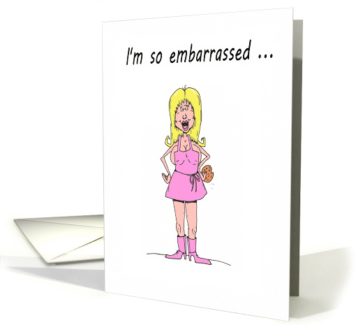 Birthday MILF And Cookies Cartoon card (1552464)