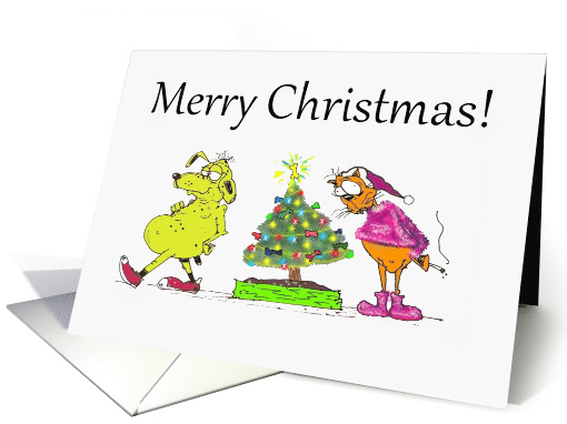Christmas You Filthy Animal Cartoon card (1552470)