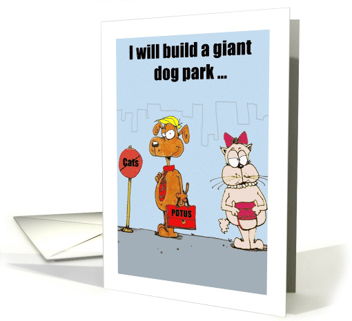 Occasions I Will Build a Giant Dog Park Thinking of You card (1563812)
