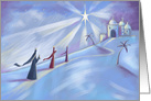 Modern Three Kings Bethlehem Star card