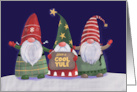 Cool Yule Christmas Gnomes card