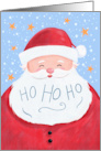 Santa Claus Ho Ho Ho card