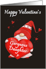 Gorgeous Daughter Valentine’s Gnome card