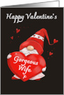 Gorgeous Wife Happy Valentine’s Gnome card
