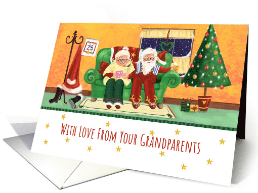 With Love From Your Grandparents Sofa Couple card (1552068)