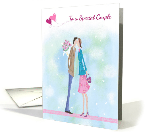 Special Couple Engagement Congratulations card (1554692)