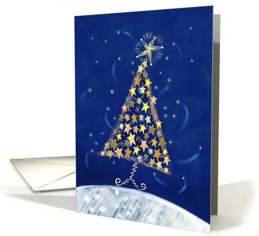 Remembrance Starry Christmas Tree card (1593292)