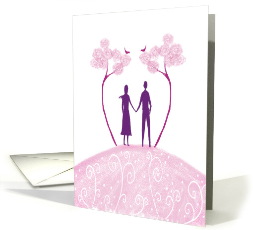 Love Couple On tree Hill card (1593800)