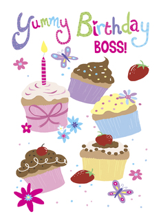 Boss Yummy Birthday...