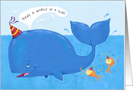 Have a Whale of a Time Birthday card