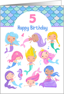 Age 5 Cute Mermaids...