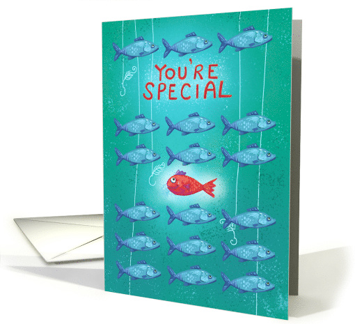Anniversary Spouse You're Special Fish card (1622658)