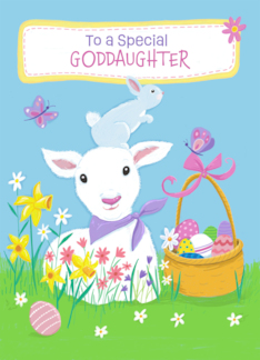 Goddaughter Easter...