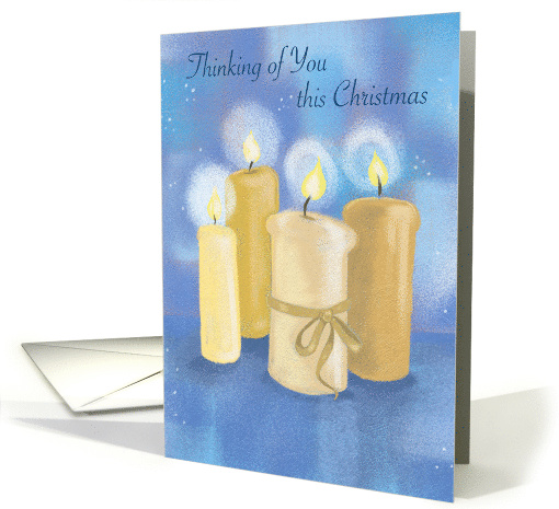 Remembrance Christmas Candles card (1735160)