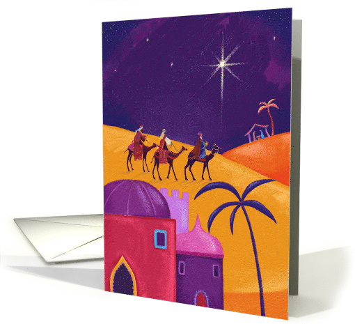 Modern Three Kings on Camels card (1740902)