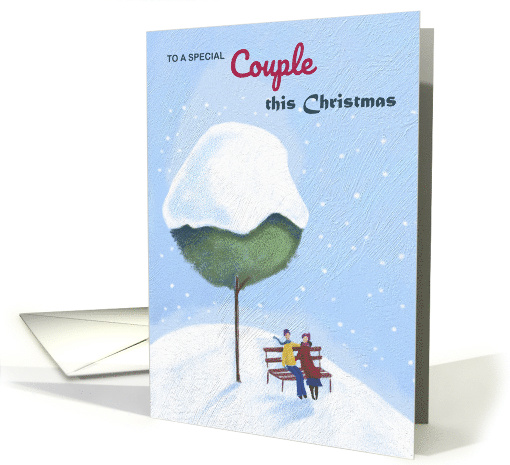 Special Couple Christmas Couple Under Tree card (1742918)