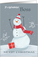 Boss Merry Christmas...