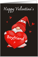 Boyfriend Happy Valentine’s Gnome card