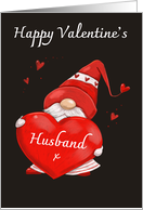 Husband Happy Valentine’s Gnome card