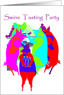 Swine Tasting Party card