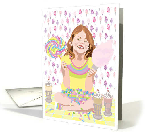 Happy Sugar and Spice Birthday in Pastel Hues card (1556792)