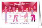 Get Well Breast Cancer Patient Chemotherapy Treatments card