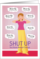 Newly Diagnosed , Breast Cancer Encouragement card