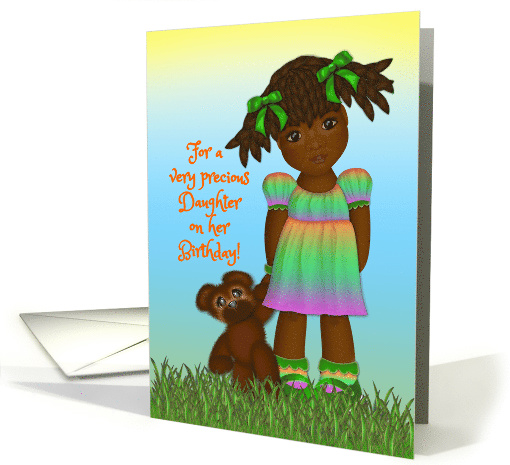 Birthday For a Young Africian American Daughter, with... (1565348)
