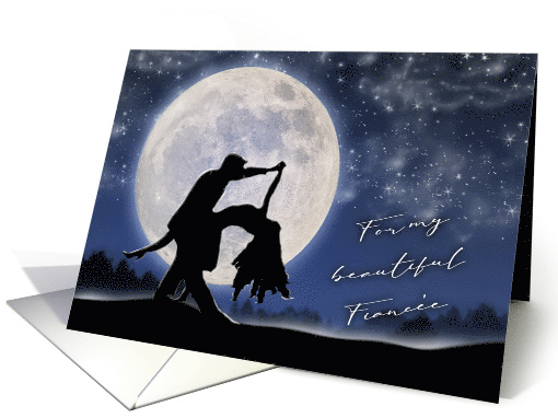 Valentine for Your Fiancee, Dancing in the Moonlight card (1592832)