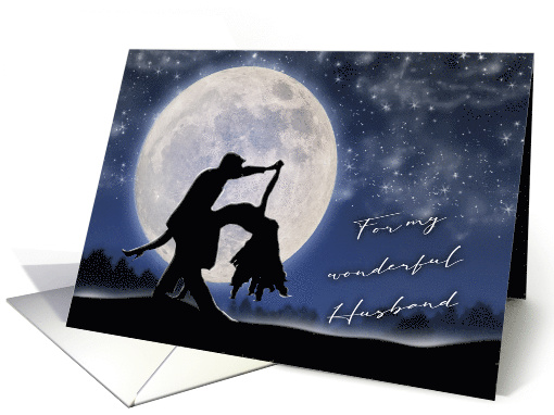 Valentine for Your Husband, Dancing in the Moonlight card (1592834)