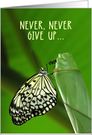 Encouragement and Motivation to Keep going ... card