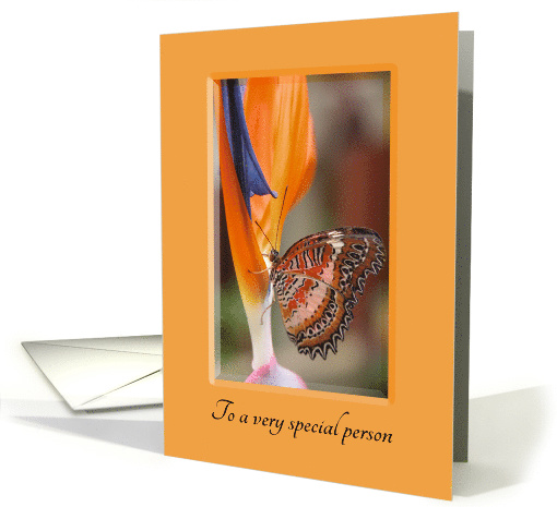 To a Very Special Person Birthday Wishes card (1562098)