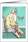 Funny Birthday Man On Toilet End is Near card