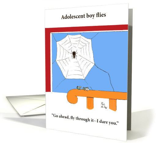 Funny Birthday for Teenage Boy card (1567800)