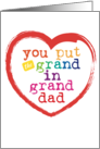 You Put the Grand in Grand Dad for Grandfather card