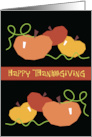 Happy Thanksgiving Pumpkin Vines card